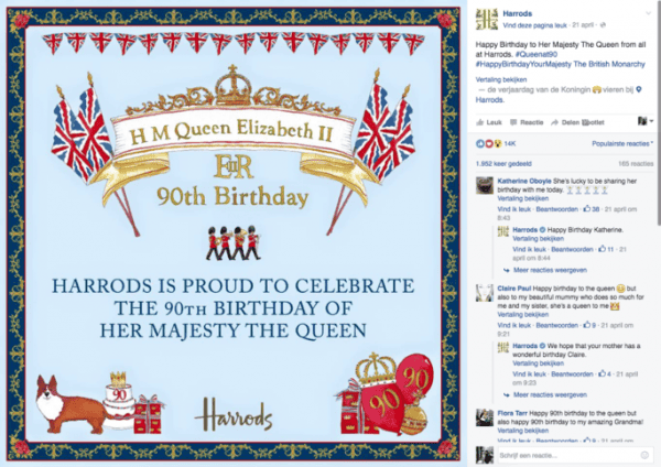 preview-full-Social War - IIZT - Facebook - Engagement - Fashion - Harrods-Queen-Elizabeth-II-Harrods-90th-year-celebration